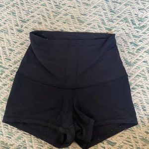 Lululemon Spandex High Wasted Shorts